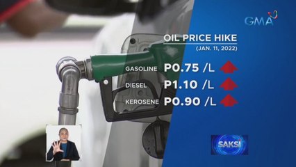 Ikalawang oil price hike at rate cut ng Meralco ngayong Enero | Saksi