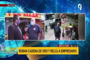 Vuelven los 'Malditos del Rolex': asaltan en 20 segundos con pistola a empresario en Miraflores