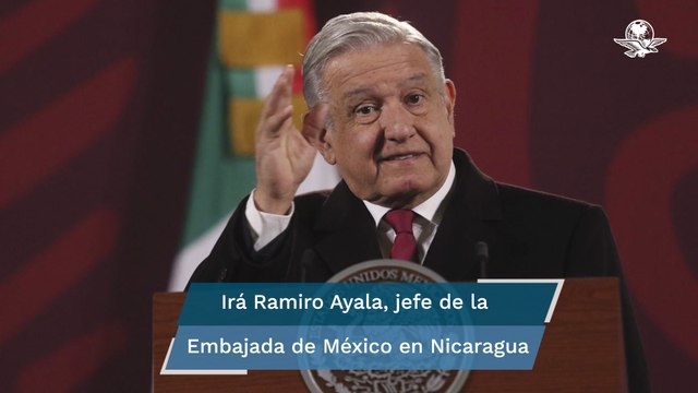 Pese a que SRE dijo que no, AMLO enviará a representante a toma de posesión de Daniel Ortega