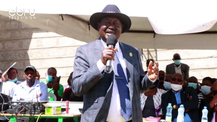 Raila Azidisha Vijembe Dhidi Ya Seneta Wa Meru