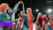 La virtuosité athlétique des danses folkloriques de l'Azerbaïdjan