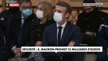 Sécurité : Emmanuel Macron promet 15 milliards d'euros
