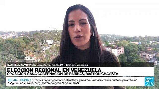 Informe desde Caracas: oposición venezolana ganó la gobernación de Barinas