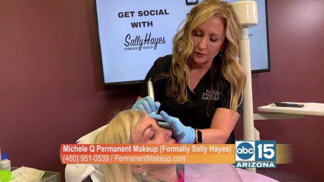 The permanent makeup torch has been passed from Sally Hayes to Michele Q