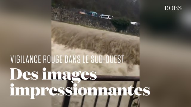 Inondations dans le Sud-Ouest : deux départements en alerte rouge crues