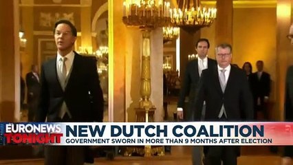 Women get parity as Dutch government sworn in after record delay