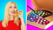 GENIUS WAYS TO SNEAK MAKEUP INTO CLASS Beauty hacks for girls by 123 GO GOLD