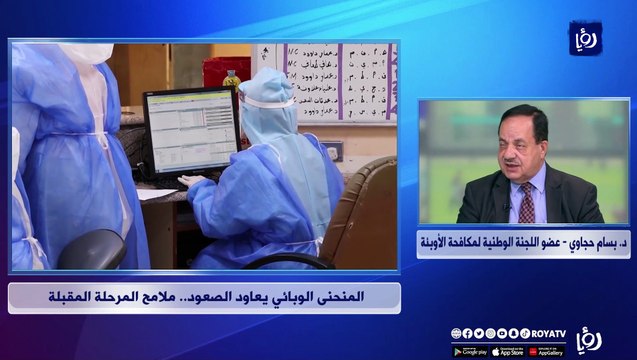 حجاوي لـ رؤيا : الأردن قد يكون في بداية موجة جديدة من جائحة كورونا