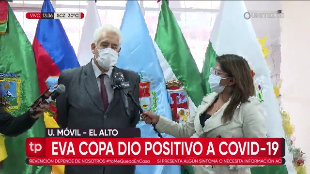 Eva Copa, alcaldesa de El Alto, da positivo a Covid-19 por segunda ocasión