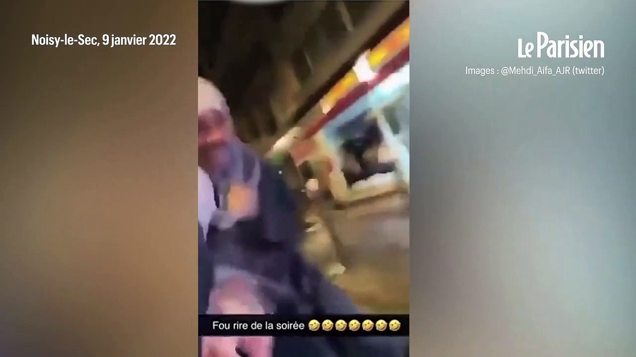 «Le fou rire de la soirée» : il se filme traînant des hommes avec sa voiture