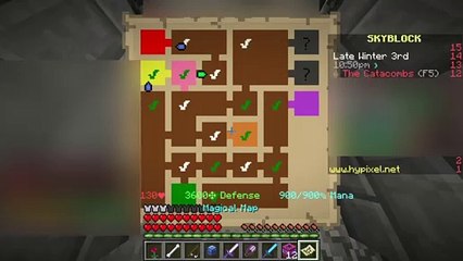 All secrets, 1x1 room 12 - Hypixel's skyblock dungeons, Minecraft