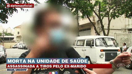 ASSASSINADA NA UNIDADE DE SAÚDEHomem invade posto médico e mata a ex-companheira, no bairro da Mooca, zona leste de São PauloMais detalhes em: www.band.com.br/brasilurgente