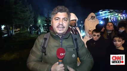 Kırklareli'de korku gecesi 'Koleda' kutlandı