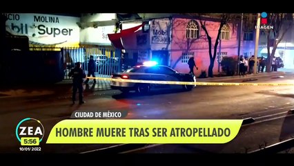 Hombre muere tras ser atropellado en Eje 3 Eduardo Molina