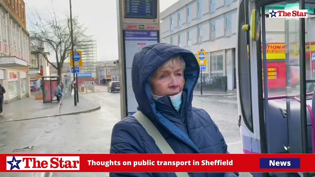 What do you think of public transport in Sheffield?