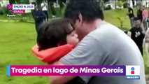 Tragedia en lago de Minas Gerais deja 10 muertos