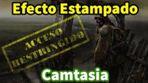 Cómo crear un Efecto de ESTAMPADO Animado en Camtasia Studio | Stamping Effect