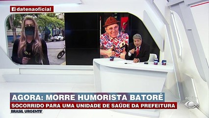 Download Video: Humorista morreu hoje depois de passar mal e ser levado para uma unidade de saúde da prefeitura