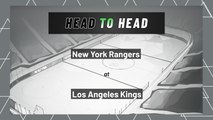 New York Rangers At Los Angeles Kings: Moneyline