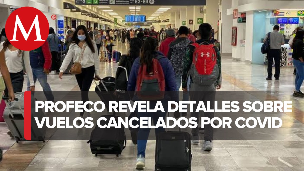 Profeco atiende quejas por cancelación de vuelos