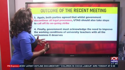 UTAG Strike Has NLC been proactive enough – PM Express on JoyNews (10-1-22)