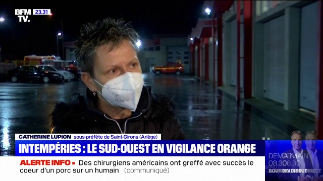 Intempéries: la sous-préfète de l'Ariège appelle à la plus grande prudence