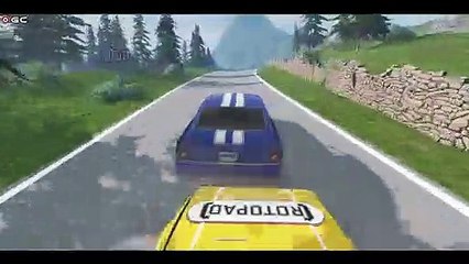 Cars VS CİTY SPEED BUMP #4 - BeamNG Drive
