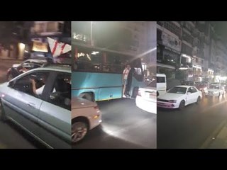 «زفة عربيات».. احتفالات جماهير الزمالك بجامعة الدول بعد الفوز بالدوري