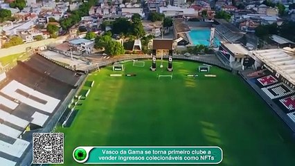 Vasco da Gama se torna primeiro clube a vender ingressos colecionáveis como NFTs