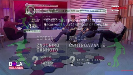 Jornalista destacou a importância de o Verdão buscar ao menos um zagueiro.