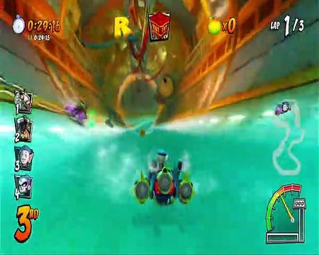 Sewer Speedway CTR Challenge Nintendo Switch Gameplay - Crash Team Racing Nitro-Fueled