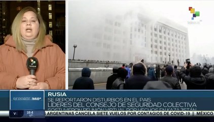 Kazajistán: Gobierno denuncia participación de militantes extranjeros en sucesos violentos