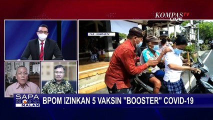 BPOM Izinkan 5 Vaksin Booster Corona