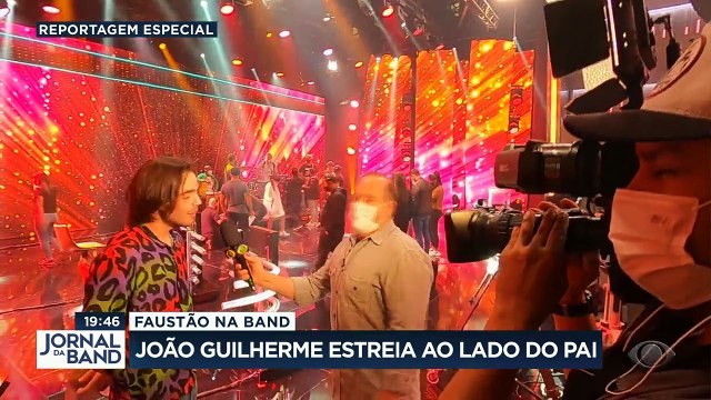 Tal pai, tal filho. A uma semana da estreia do Faustão na Bando, você vai conhecer João Guilherme, filho do apresentador que também vai estar no comando do programa.