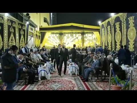 مندوب الرئاسة ووزراء ومحافظون يؤدون واجب العزاء في محمود العربي