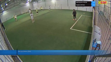 But de Simon (8-6) - ANCELIN CITEOS Vs TEAM ORTHO - 10/01/22 19:00 - LIGUE 2 - Poitiers Game Parc