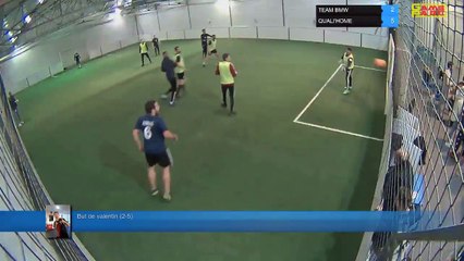 But de valentin (2-5) - TEAM BMW Vs QUALI'HOME - 10/01/22 21:00 - LIGUE 2 - Poitiers Game Parc
