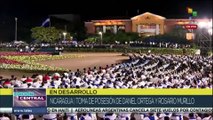 Nicaragua: Consejo Electoral entrega credenciales a Daniel Ortega y Rosario Murillo