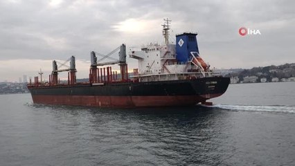 İstanbul Boğazı'nda makine arızası yapan gemi Ahırkapı'ya demirletildi