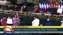 Daniel Ortega agradece la presencia de representantes de distintos países