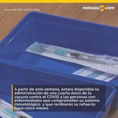 Se aprueba una cuarta dosis de la vacuna contra el COVID