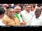 Congress Leader KN Rajanna Attends BS Yeddyurappa oath Taking ceremony Function | TV5 Kannada