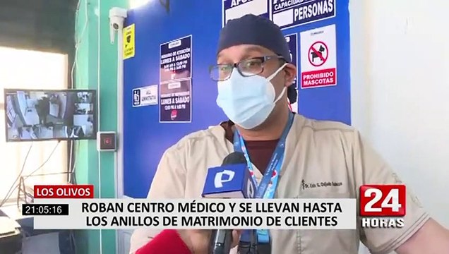 Los Olivos: ladrones asaltan centro médico y roban hasta anillos de matrimonio de clientes