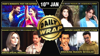 Vicky's ROMANTIC Post For Katrina, Hrithik's Intense Look, Rashmika Demands Huge Fees | Top 10 News