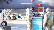 F-15 Perform routine flight line operations at Royal Air Force Lakenheath, England