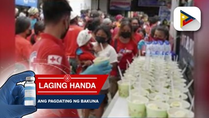 Sen. Gordon, bumisita sa ilang lugar na lubhang naapektuhan ng bagyong Odette; PRC, namahagi ng tulong sa mga residente