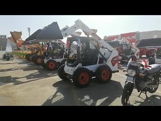 اصطفاف المعدات تمهيدا لإطلاق منظومة النظافة الجديدة بالقاهرة