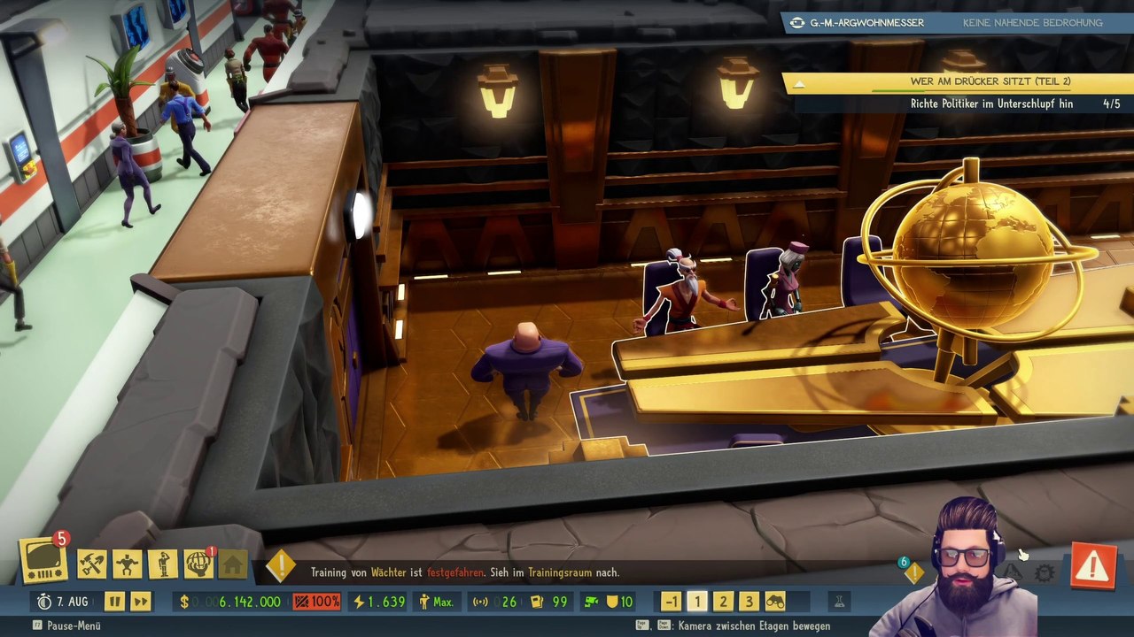 Evil Genius 2  Let's Play Folge #081 Die ganze Welt ist gegen uns  [German/Deutsch]