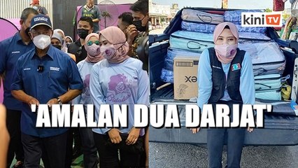 Muhyiddin boleh pakai baju parti tapi kami tak boleh? - Wanita PKR Johor
