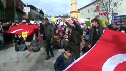 "Siyanürle altın" iddiası köylüleri ayağa kaldırdı